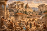 Life and work in ancient Athens.