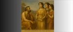 Hesiod, a Poet who wrote the poem you are reading listening the Goddesses, Daughters of Zeus, who inspired him to write the poem Theogony