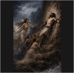 Io visiting the chained Promeheus