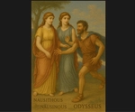 Odysseus, and his sons Nausithous and Nausinous.