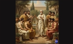 Aristotle, and his students in Lyceum