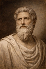 Plutarch (c. 46 – 120 CE), an ancient Greek biographer, philosopher, and essayist.