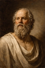 Socrates, an ancient Greek philosopher from Classical Athens (399 BCE)