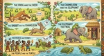 The Frog and the Deer; The Chameleon and the Elephant; The Elephant and the Frog and other